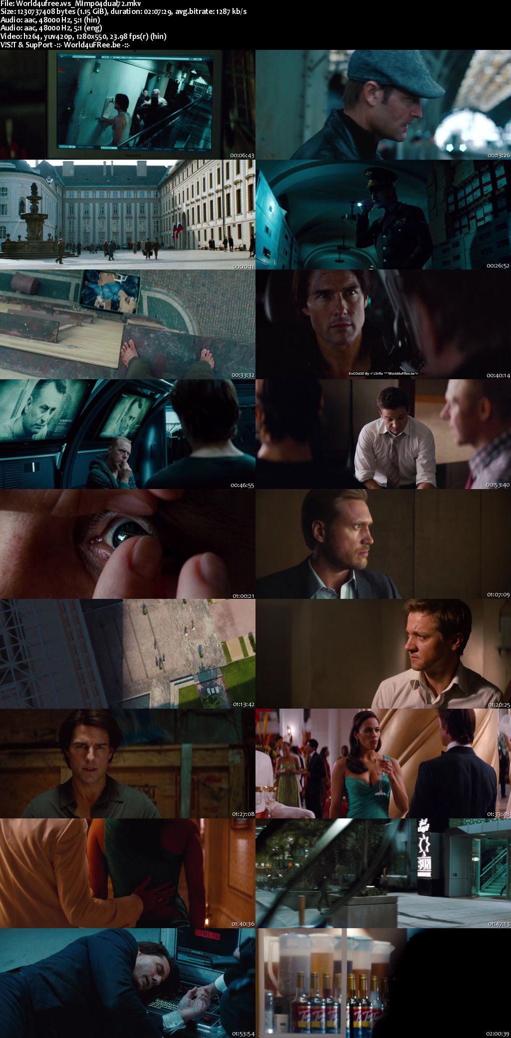 Mission Impossible Ghost Protocol Hindi Dubbed Torrent